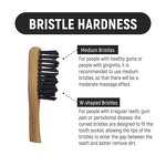 Toothbrush - Manufacturer Custom Logo Bamboo Soft PBT Nylon Bristles Natural Home