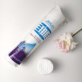 Cotton Pads - Manufacturer 100% Biodegradable Hypoallergenic Folding Plain Beauty Fabric