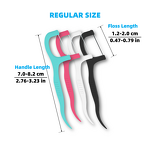 Floss Pick - Manufacturer Bio Eco Natural Silk Bulk Toothpick Flosser Gold Supplier