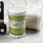 Cotton Swabs - Manufacturer Natural Absorbent Wooden Stick Hygienic Facial Cleansing