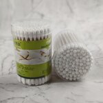 Cotton Swabs - Manufacturer Natural Absorbent Wooden Stick Hygienic Facial Cleansing