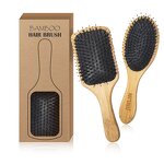 Hairbrush - Manufacturer Eco Bamboo Wooden Set Massage Paddle Boar Bristles Human