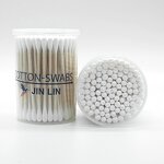 Cotton Swabs - Manufacturer Eco Double Round Wood Stick Ear Makeup Biodegradable
