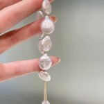 Pearl Bracelet Manufacturer - 003B 10-13mm Adjustable Gold Plated for Women