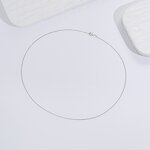 Necklace Manufacturer - CH001 Cross Chain 925 Sterling Silver Gold Plated