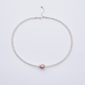 Pearl Necklace Manufacturer - Wholesale White Baby Adjustable 40+3cm Akoya