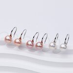 Pearl Earrings Manufacturer - 925 Sterling Silver Freshwater Hook for Woman