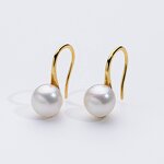 Pearl Earrings Manufacturer - 925 Sterling Silver Freshwater Hook for Woman