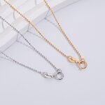 Necklace Manufacturer - CH020 Beads Chain 925 Sterling Silver Gold Plated