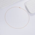 Necklace Manufacturer - CH001 Cross Chain 925 Sterling Silver Gold Plated