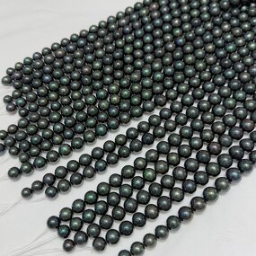 Pearl Necklace Manufacturer - Wholesale Peacock Green Edison for Women