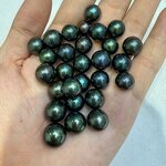 Loose Pearls Manufacturer - Wholesale Peacock Green Edison 10-13mm Dyed