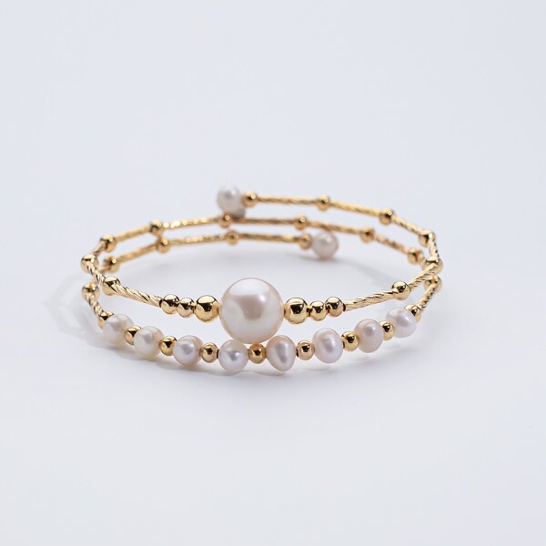 Pearl Bangle Manufacturer - Wholesale Freshwater Elastic for Women