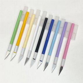 Hobby Knife - Manufacturer Precision Stainless Steel Candy Color DIY Body Paint