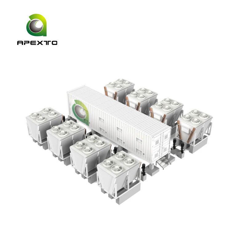 Cooling Container - Manufacturer BC40 PRO Immersion Support 384 Asic Miners Server Rack