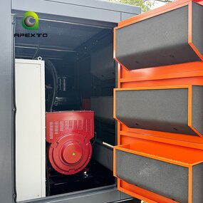 Generator Set - Manufacturer 250kW Natural Gas Hydro Crypto Mining Water Cooling Customizable