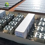 Cooling Container - Manufacturer BC40 PRO Immersion Support 384 Asic Miners Server Rack