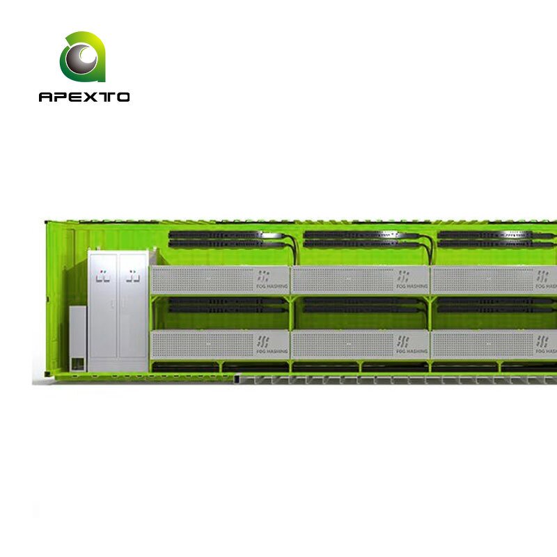 Cooling Container - Manufacturer BC40 PRO Immersion Support 384 Asic Miners Server Rack