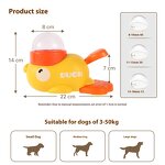 Pet Feeder - Manufacturer Small Yellow Duck Interactive Automatic Leak Proof Training