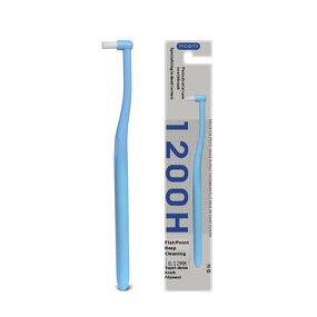 Pet Toothbrush - Manufacturer Mo-Emi Orthodontic Single Beam Flat Hard Hair Small Dog