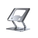 Laptop Stand - Manufacturer Alloy Steel 360° Rotatable Foldable Height Indoor iPhone