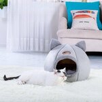 Pet Bed - Manufacturer Soft Winter Plush Animal Pattern Cat Dog Deep Sleep Mat