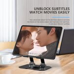 Tablet Stand - Manufacturer OEM Great Roc 360° Rotating 17 Inch Metal Riser Ergonomic