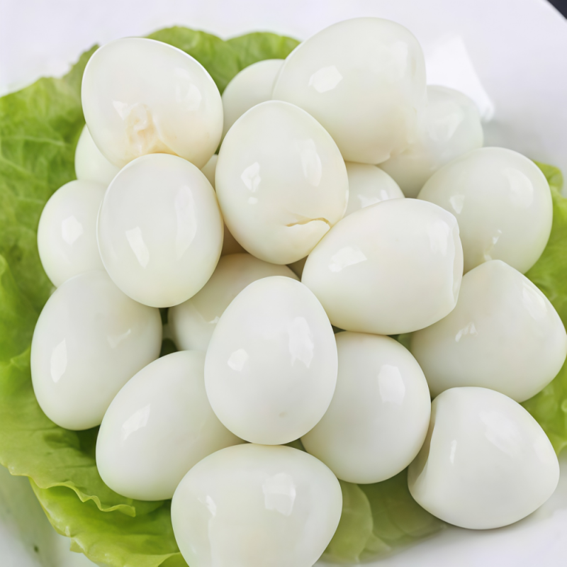 Canned Quail Eggs Factory - 850g Popular Snack Food Item