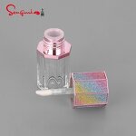 Lip Gloss Tube - Manufacturer Clear Octangle Colorful Lid Liquid Lipstick Liptint