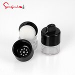 Loose Powder Bottle - Manufacturer 10g Round Plastic With Sponge Makeup Container