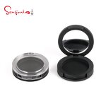 Compact Powder Case - Manufacturer 5g Customized Thin Round Plastic Pressed Powder