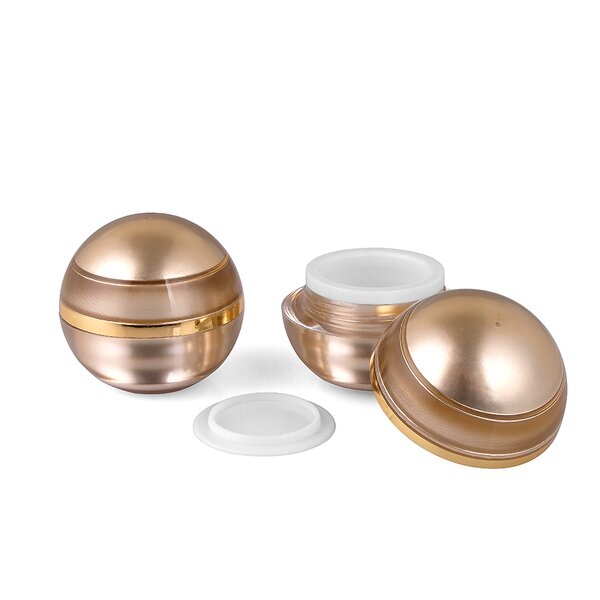 Cosmetic Jar - Manufacturer 5g Mini Acrylic Lip Balm Face Cream Skin Care Sample Jar