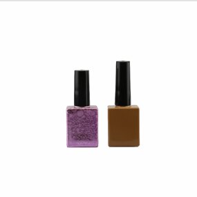 Nail Polish Bottle - Manufacturer Custom Logo Glass UV Gel Nail Polish Oil With Brush