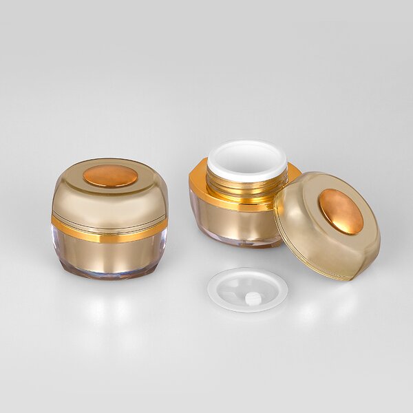 Cosmetic Jar - Manufacturer 20g Elegant Round Plastic Small Makeup Skincare Packaging
