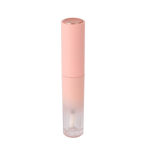 Lip Gloss Tube - Manufacturer 5ml Custom Color Screen Printed Pink Nude Gradient