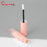 Lip Gloss Tube - Manufacturer 5ml Custom Color Screen Printed Pink Nude Gradient