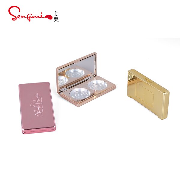 Eyeshadow Palette - Manufacturer Two Color Magnetic Aluminum Pan Private Label