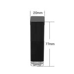 Lip Gloss Tube - Manufacturer Triangle Gradient Black Empty Lip Bottle Wholesale