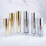 Cosmetic Bottle - Manufacturer 30ml-80ml Gold Silver Korean Acrylic Toner Screen Printing