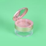 Loose Powder Box - Manufacturer 50g Gold Lip Butterfly Clear Acrylic Setting Powder