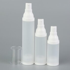 Airless Bottle - Manufacturer 15ml-30ml White Atomizer Mist Airless Spray Cosmetic