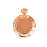 Compact Powder Case - Manufacturer Round Gold Chic Empty With Mirror Pressed