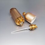 Cosmetic Bottle - Manufacturer 15ml-120ml Luxury Acrylic Golden Empty Lotion Bottle