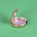 Compact Powder Case - Manufacturer Luxury Gold Empty Makeup Pressed Powder Box