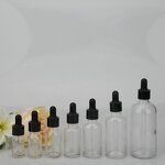 Serum Bottle - Manufacturer 30ml Amber Frosted Clear Glass Face Oil Dropper Pipette
