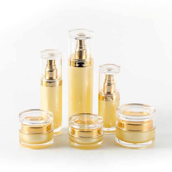 Cosmetic Set - Manufacturer 30ml Acrylic Plastic Jar Lotion Cream Bottle Skin Care Set