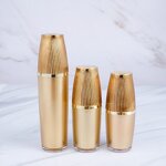 Cosmetic Bottle - Manufacturer 30ml-120ml Gold Acrylic Lotion Pump Sprayer Skin Care