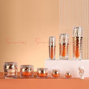 Cosmetic Jar - Manufacturer 5ml Double Wall Acrylic Luxury Mini Eye Cream Empty Jar