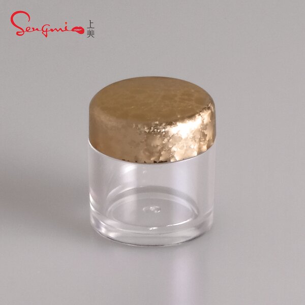 Loose Powder Jar - Manufacturer 5g Hot Sale Gold Lid Portable Plastic With Sifter