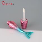Lip Gloss Tube - Manufacturer Mermaid Tail Shape Shining Fish Scales Lip Balm Bottle